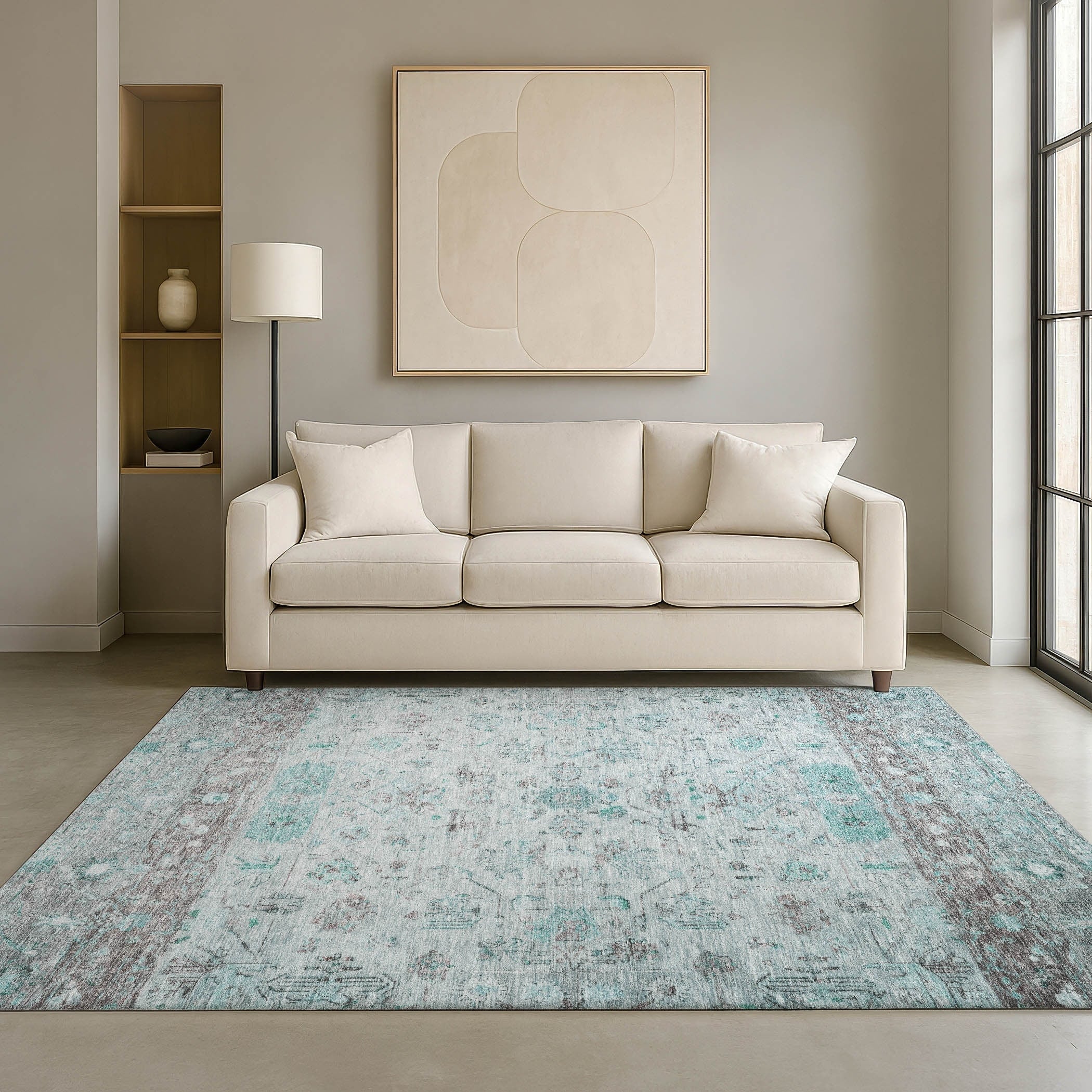 Premium Washable Super Soft Traditional Lisbon Mayfield Rug