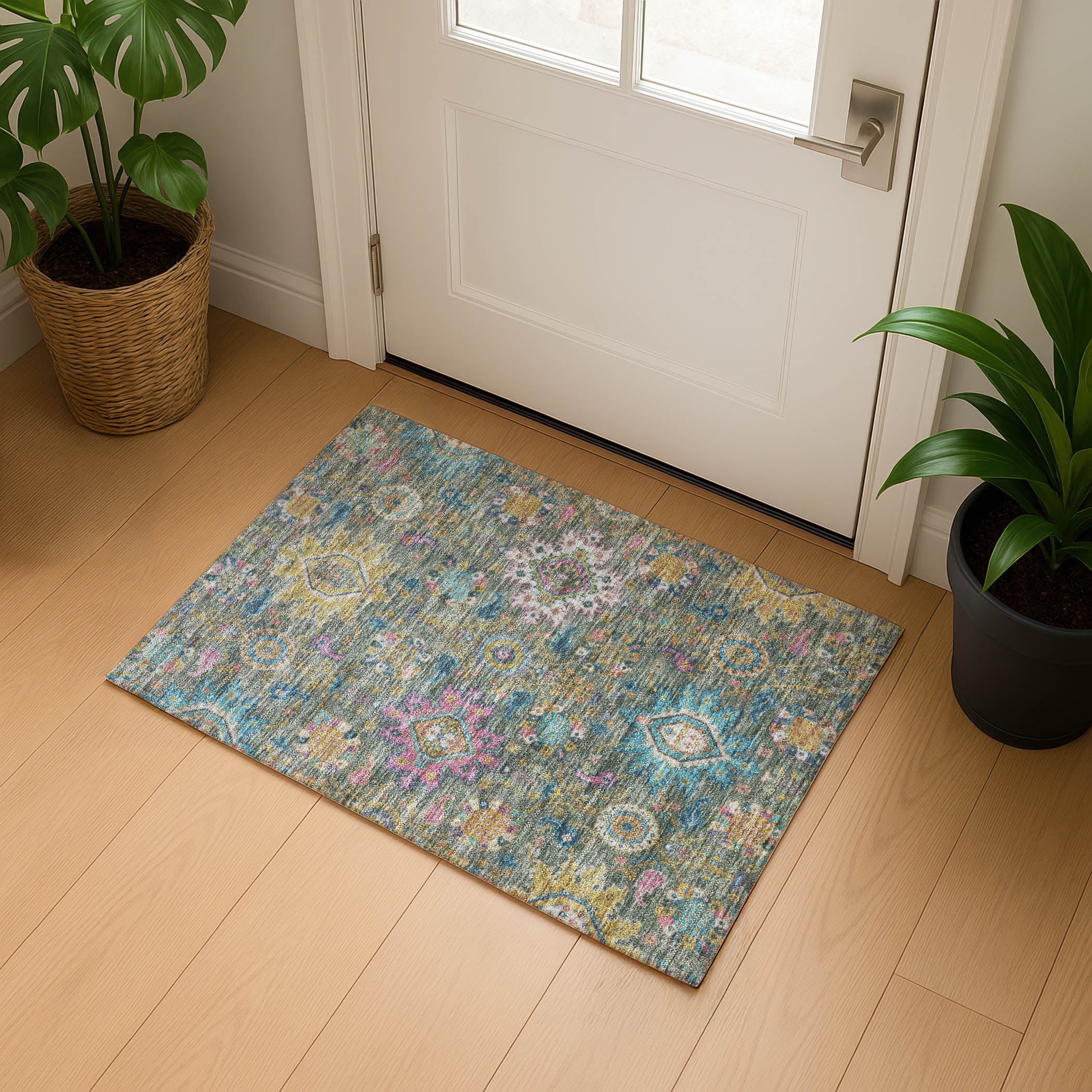Premium Washable Super Soft Traditional Madelia Mayfield Rug