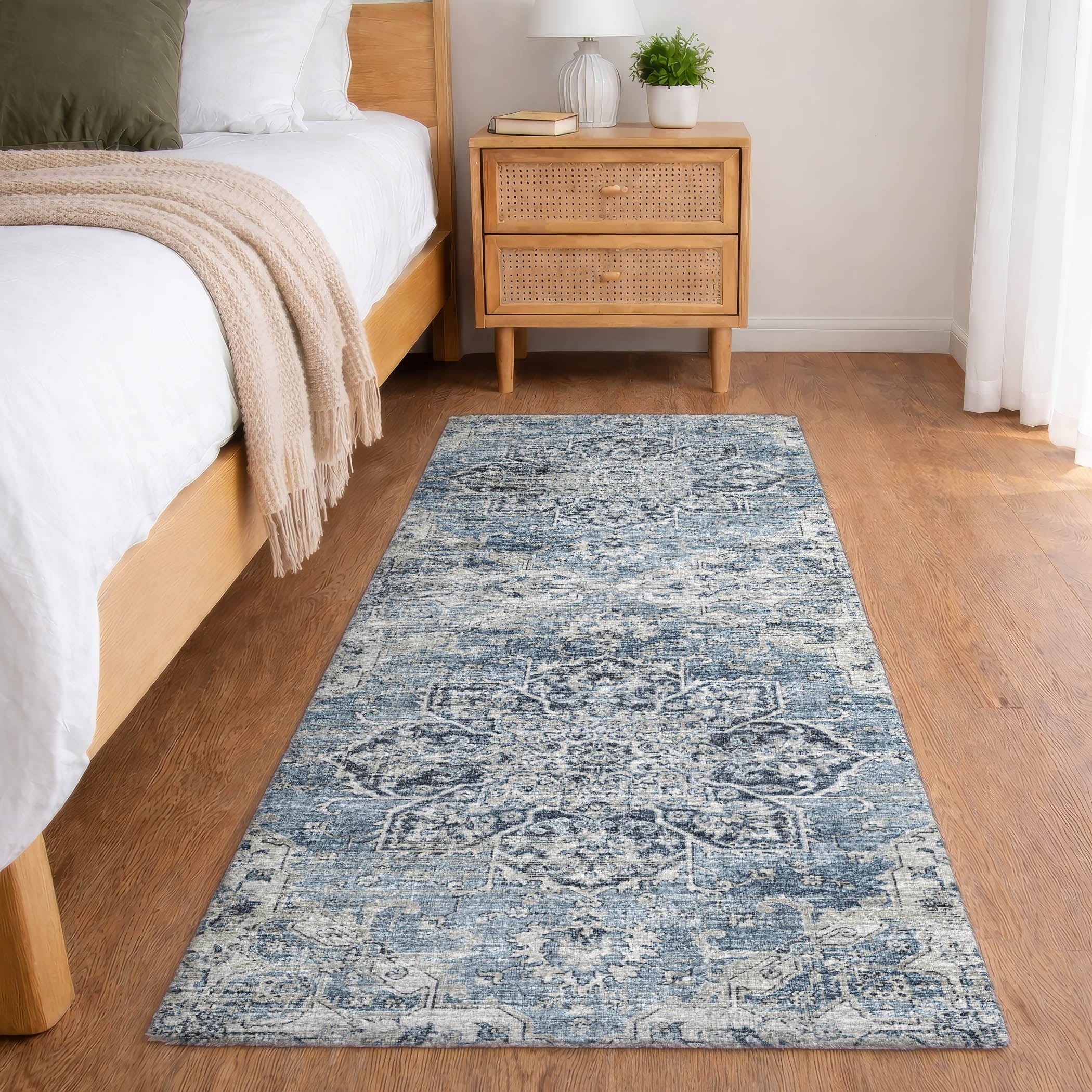 Premium Washable Super Soft Traditional Nevis Dream Shag Rug