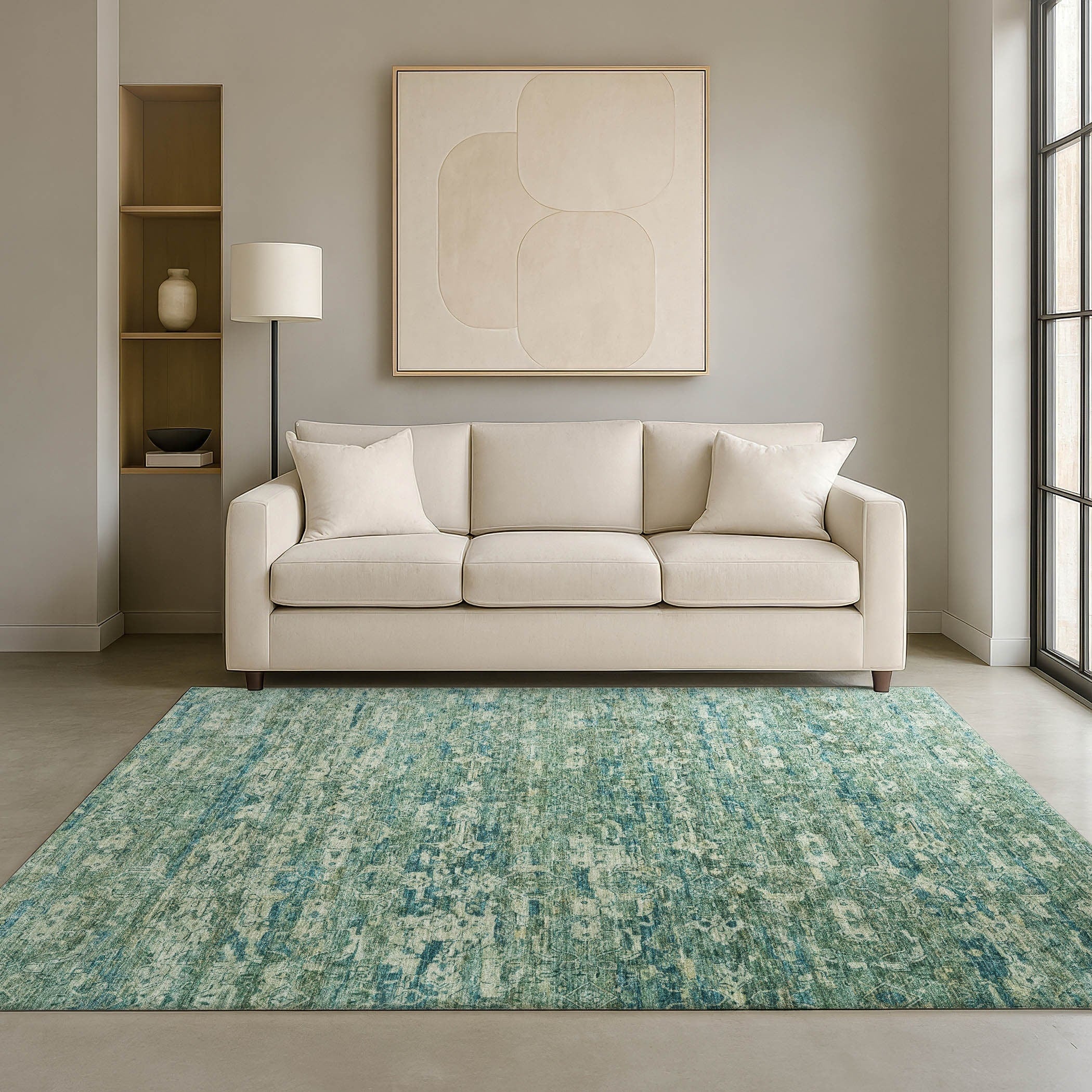 Premium Washable Super Soft Traditional Tioga Mayfield Rug
