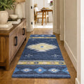 Premium Washable Super Soft Tribal Sanborn Dream Shag Rug