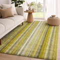 Premium Washable Super Soft Verti Stripe Dream Shag Rug