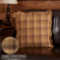 Prescott Filledthrow Pillow Fabric Ruffled 16X16