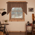 Prescott Scalloped Lined Swag Set 36 X 36