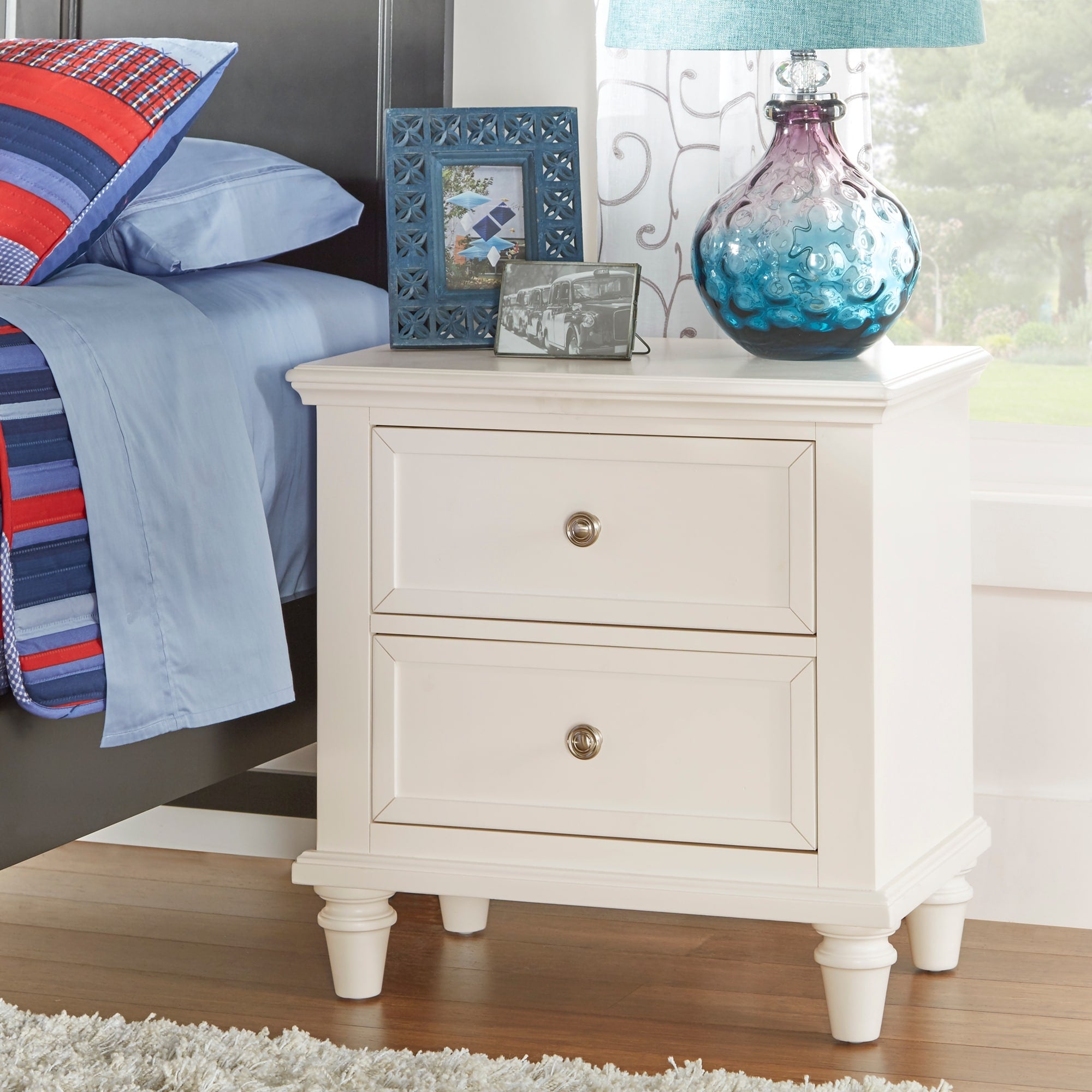 Preston 2 Drawer Side Table Nightstand By Inspire Q Junior