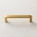 Preston Brushed Brass Cabinet Knob 1.5in