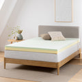 Priage By Zinus 3 Inch Green Tea Memory Foam Mattress Topper
