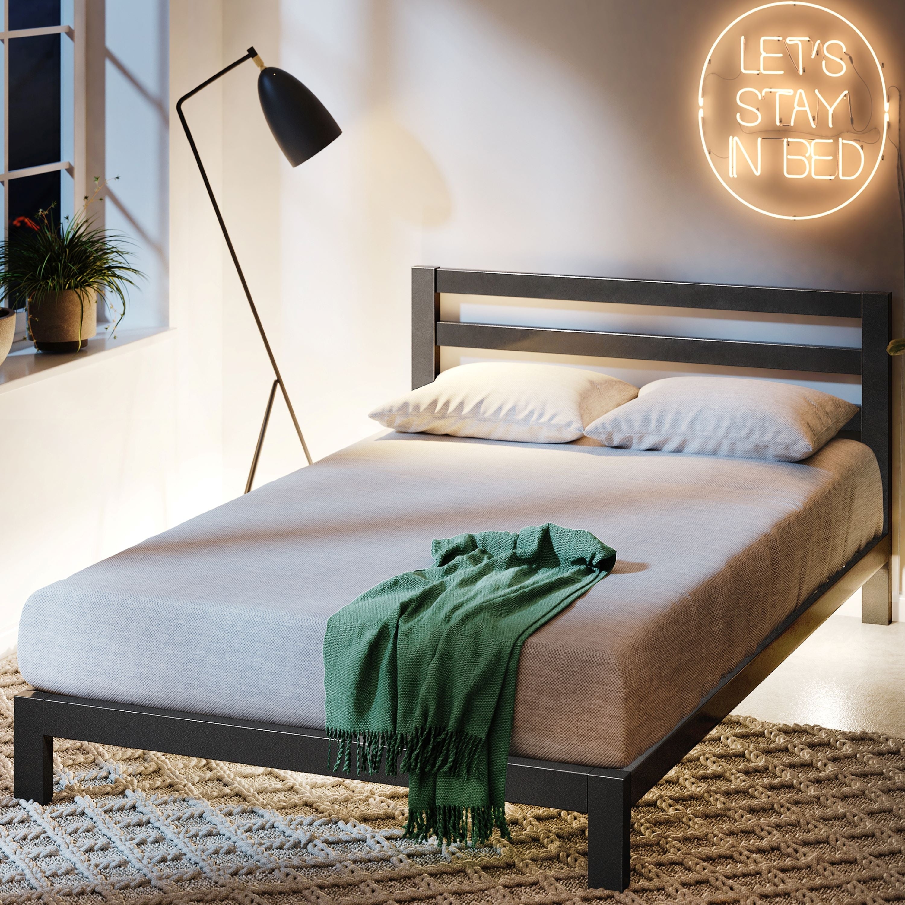 Priage By Zinus Platform King Bed