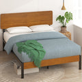 Priage By Zinus Tuscan Metal And Wood Platform Bed