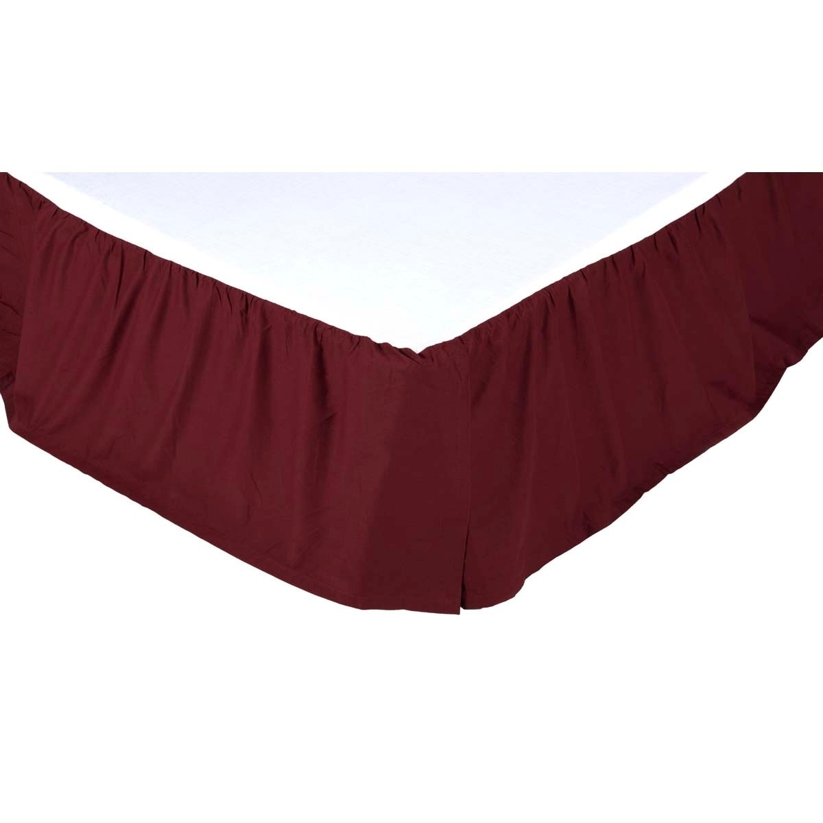 Solid 16 Inch Drop Bed Skirt