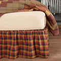Primitive Check Bed Skirt