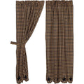Star Scalloped Short Panel Set 63 X 36