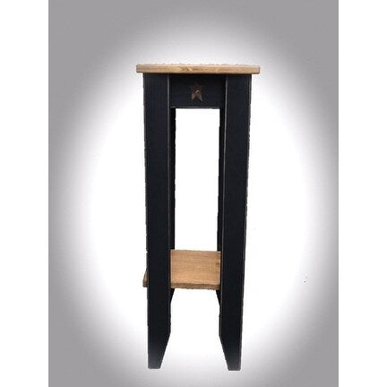 Primitive Pine Candle Table