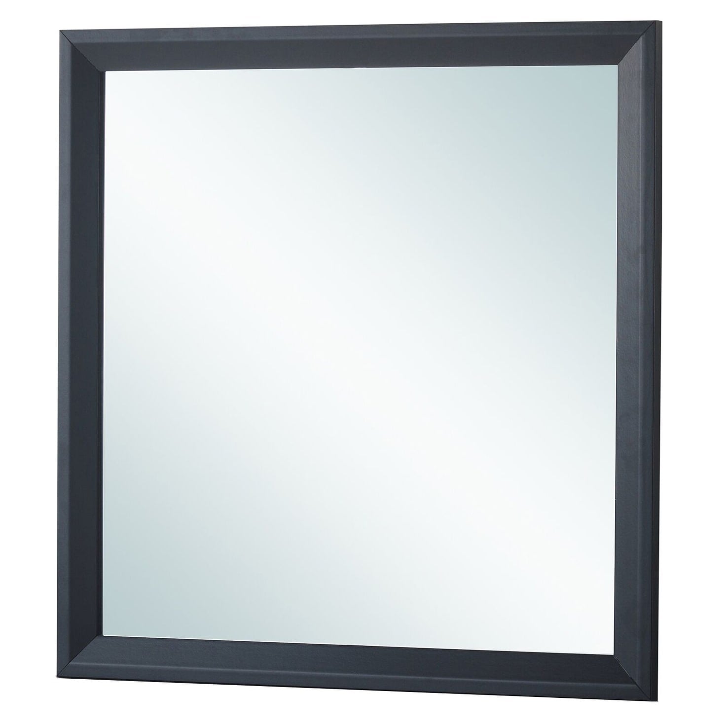 Primo Bedroom Dresser Mirror Espresso 2 In X 36 In X 36 In