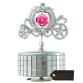 Princess Carriage Music Box You Are My Sunshine Table Top Ornament W Matashi Crystals