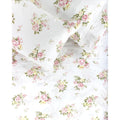 Printed Design Cotton Collection 400Tc Rose Sheet Set
