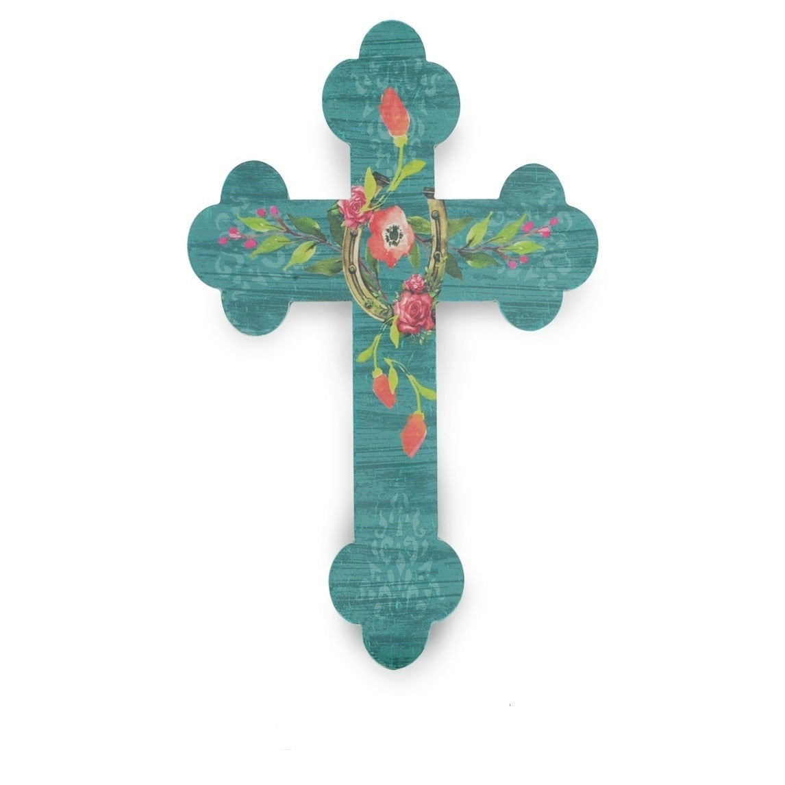 Printed Horseshoe Cross 19X12