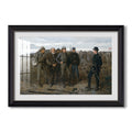 Prisoners From The Front 1866 Winslow Homer Custom Framed Print