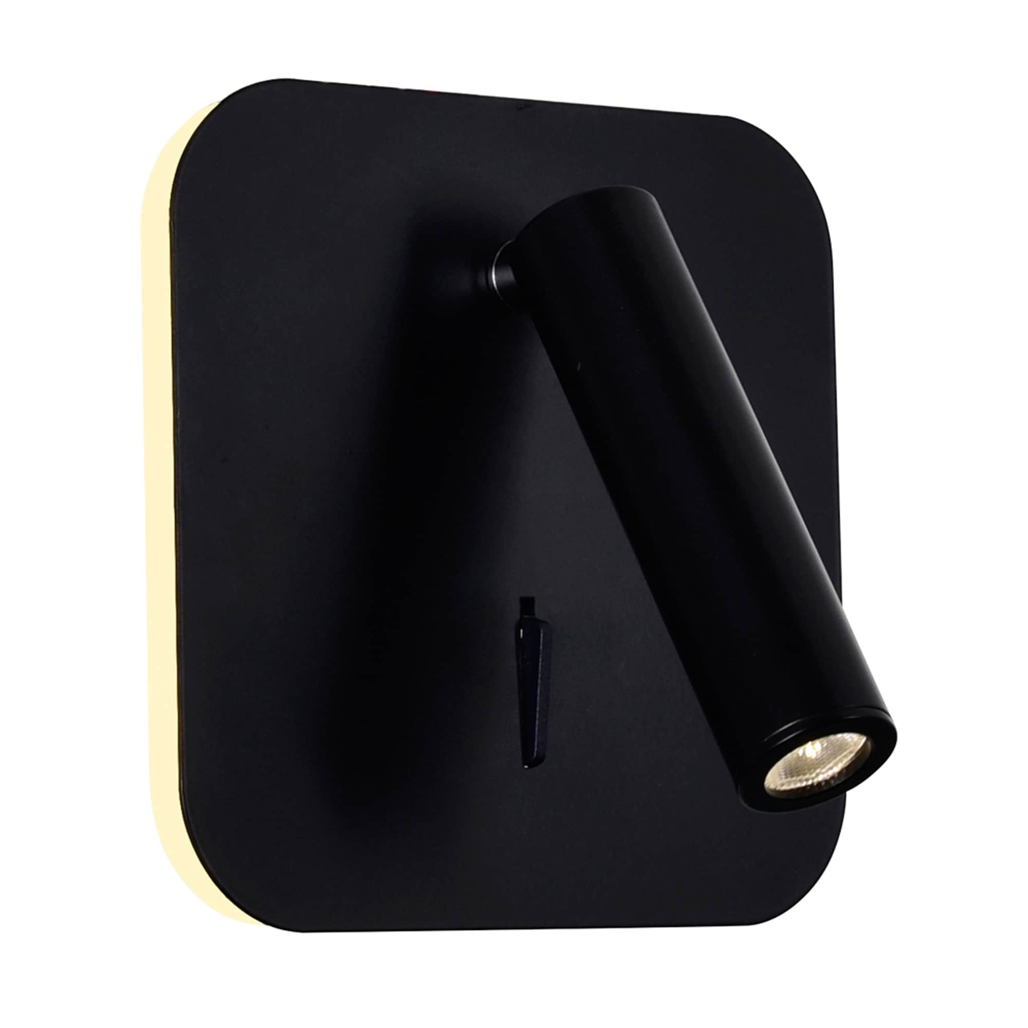 Private I 6 Inch Led Sconce With Matte Black Finish 6 In