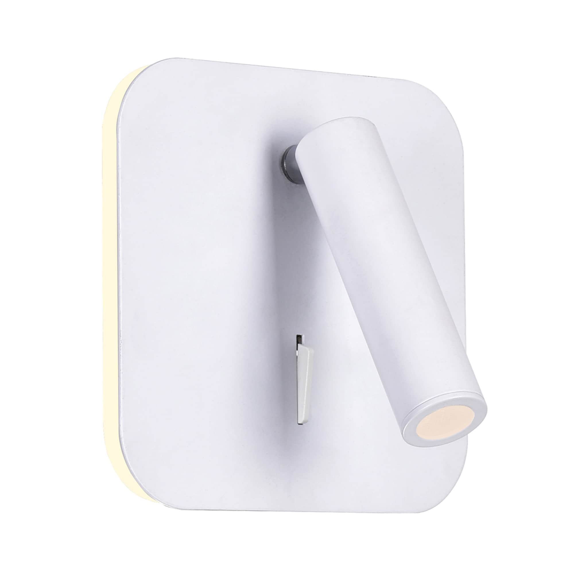Private I Cwi Led Sconce With Matte White Finish 6 In