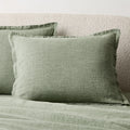 Premier Sage Green EUROPEAN FLAXâ¢-Certified Heathered Linen King Duvet Cover