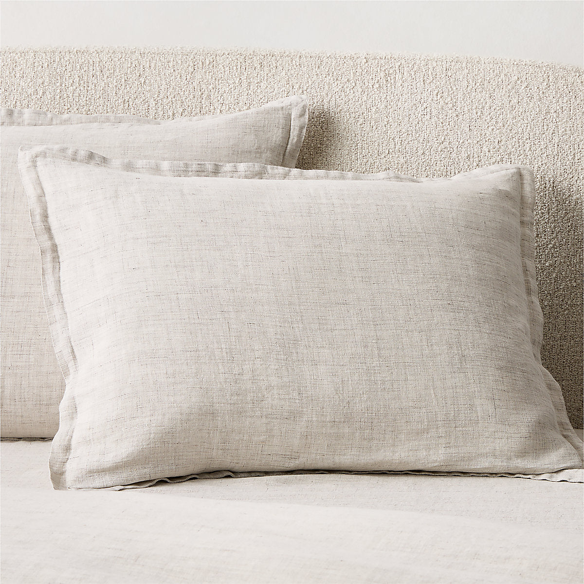 Premier Flax EUROPEAN FLAXâ¢-Certified Heathered Linen Full/Queen Duvet Cover