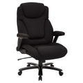 Pro Line Ii Big And Tall Deluxe High Back Executive Chair In Black Fabric