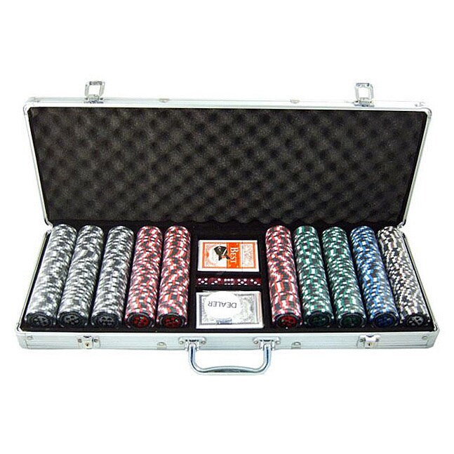 Pro Poker 500 Piece Clay Poker Chips