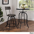Carbon Loft Richard Wood And Metal Bar Stool