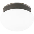 Progress Lighting Bronze 2 Light Semi Flush Mount Fixture