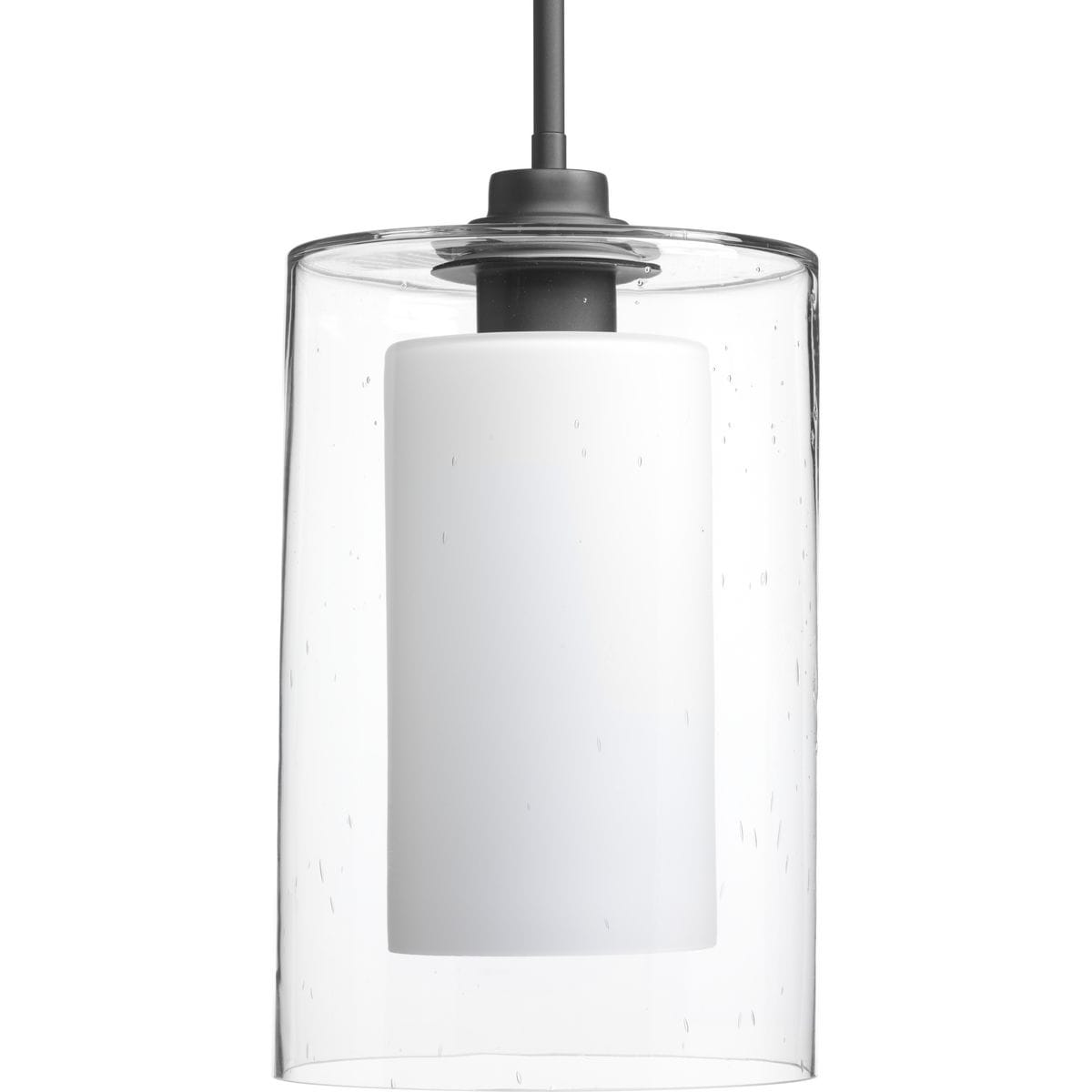 Progress Lighting Double Glass One Light Pendant