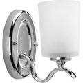 Progress Lighting Silvertone Inspire Collection 1 Light Chrome Bath Light