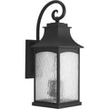 Progress Lighting Maison Black Aluminum 3 Light Large Wall Lantern