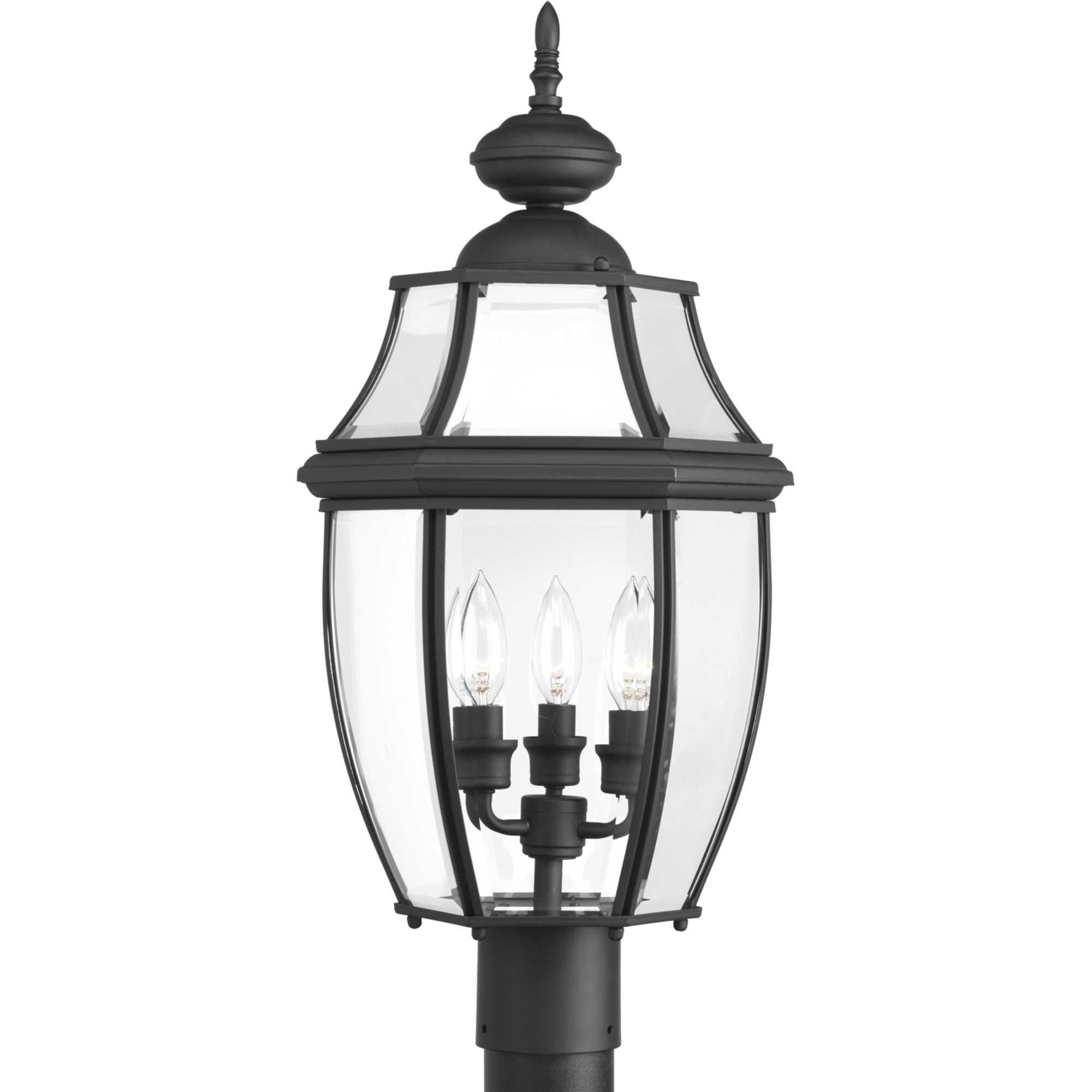 Progress Lighting New Haven 3 Light 23 High Outdoor Post Light With