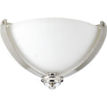 Progress Lighting Noma Steel 2 Light Flush Mount