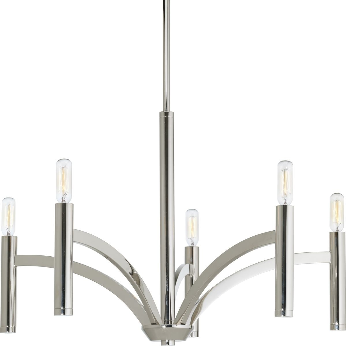 Progress Lighting P4718 104 Draper 5 Light Chandelier