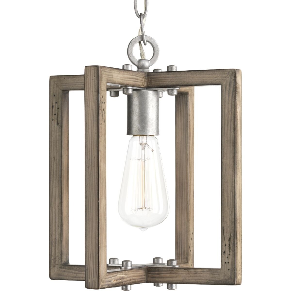 Progress Lighting P5317 141 Turnbury Metal Steel 1 Light Mini Pendant