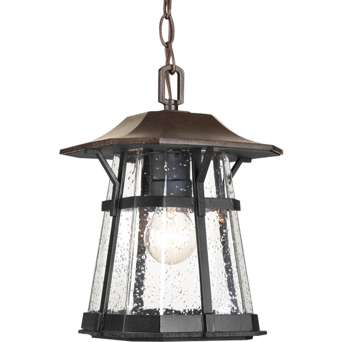 Progress Lighting P5579 84 Derby 1 Light Hanging Lantern 8.5 Inch