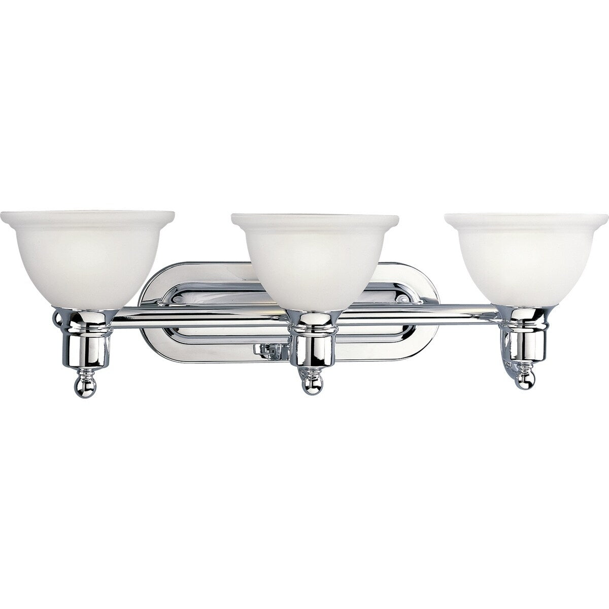 Progress Lighting Silvertone Madison 3 Light Bath Light