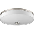 Progress Lighting Weaver Steel Flush Mount Led Two Light Fixture With Ac Led Module