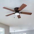 52 Prominence Home Benton Hugger Led Ceiling Fan Bronze