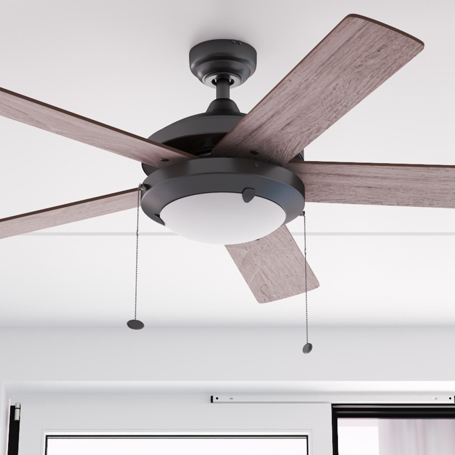Prominence Home Bolivar 52 Ceiling Fan Modern Farmhouse Espresso 52 Inch
