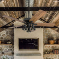 The Gray Barn Stormy Grain Aged Bronze Led Ceiling Fan