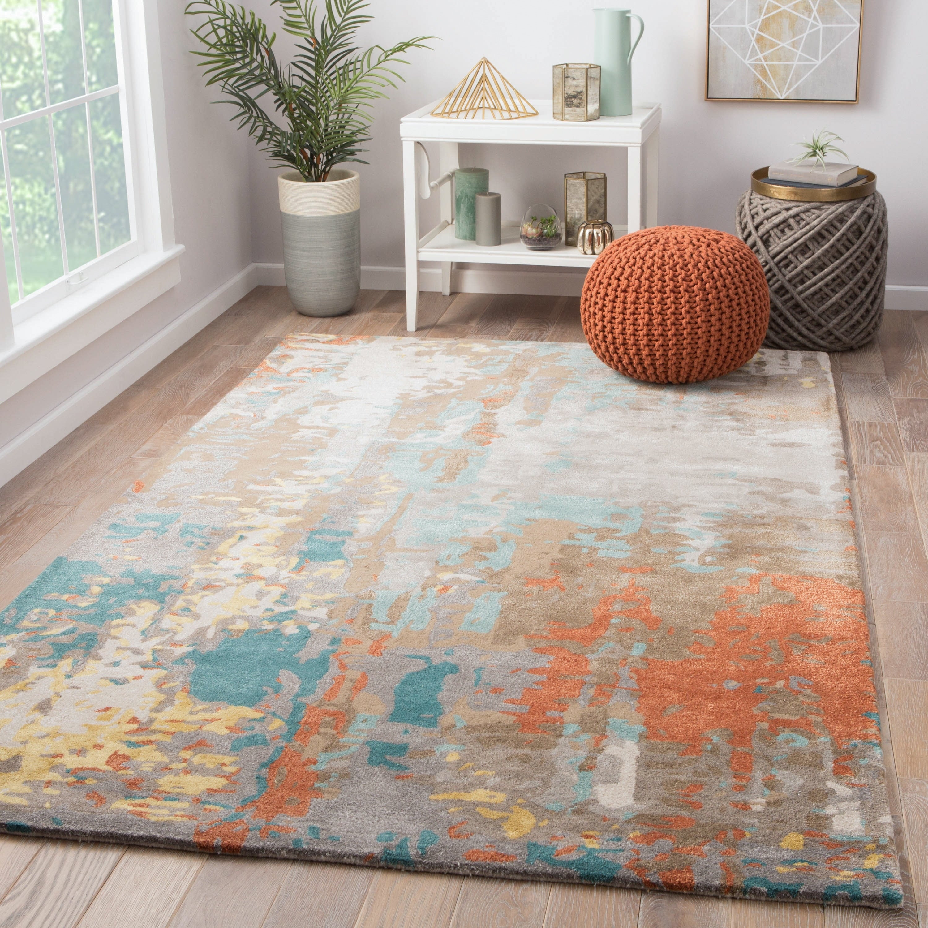 Prose Handmade Abstract Multicolor Area Rug 8 X 11 710 X1010