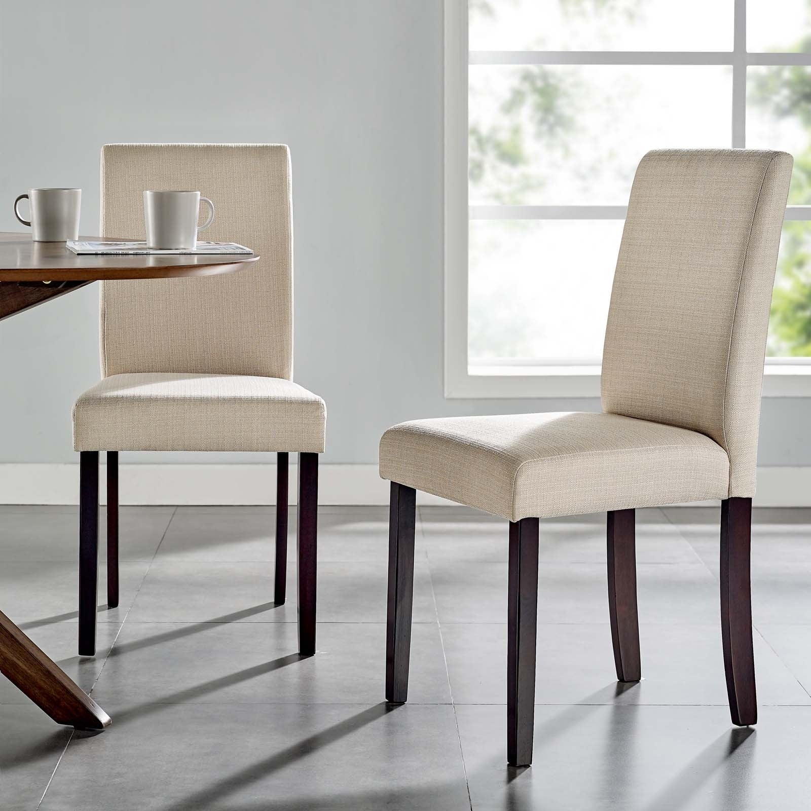 Copper Grove Piskent Upholstered Armless Side Chairs Set Of 2
