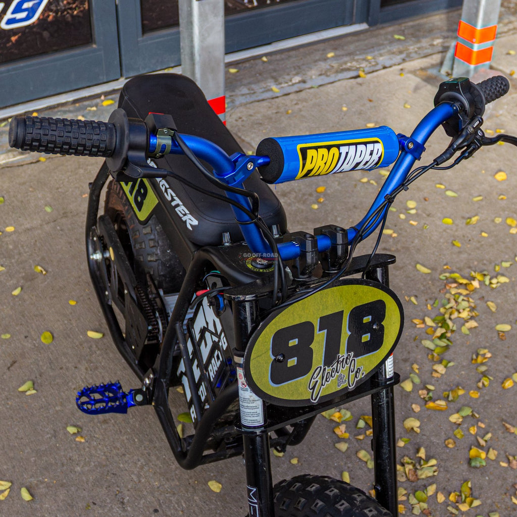 PRO TAPER ALLOY RISER HANDLEBARS – BLUE