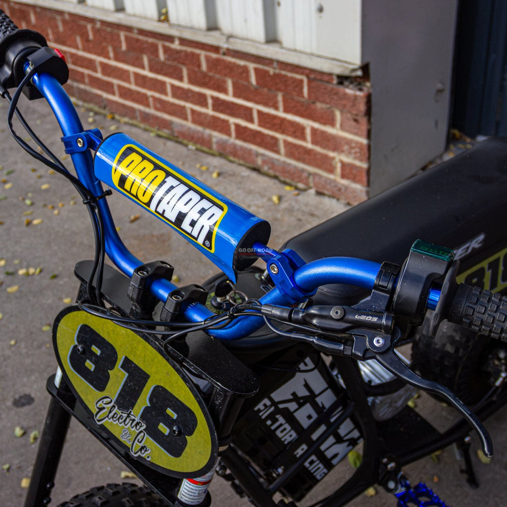 PRO TAPER ALLOY RISER HANDLEBARS – BLUE
