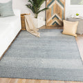 Provence Handmade Geometric Light Blue Ivory Area Rug 810 X119
