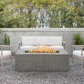 Provo Casual Rectangle Propane Fire Table In Flint By Jensen Co 60 X 30 X 19