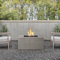 Provo Casual Square Natural Gas Fire Table In Flint By Jensen Co 40 X 40 X 19